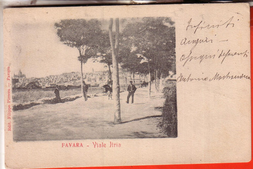 Cartolina favara fp - ,