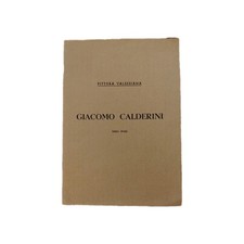 Giacomo Calderini 1883 - 1949 Pittura Valsesiana estratto Valsesia Nostra 1951