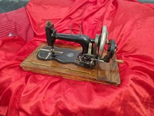 Antique Fiddle Base Hand Crank