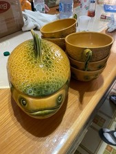 servizio ceramica da zuppa di pesce