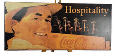 COCA COLA PANNELLO LEGNO