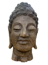 Scultura orientale testa di