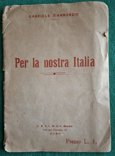 GABRIELE D'ANNUNZIO PER LA