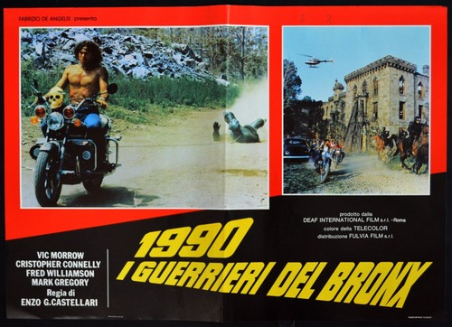 Fotobusta 1990 guerrieri del - guerrieri,