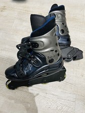 ROLLER vintage Pattini 4 ruote CC crazycreek JR TG.38 usati in buono stato