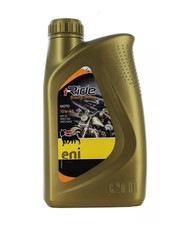 1 LT LITRO LUBRIFICANTE SINTETICO OLIO AGIP ENI 10W40 i-RIDE SPECIFICO MOTO 4T