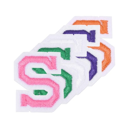 Pezzi toppe lettere - 5, da