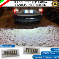 PLACCHETTE A LED LUCI TARGA 18