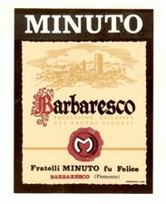 Etichetta vintage originale