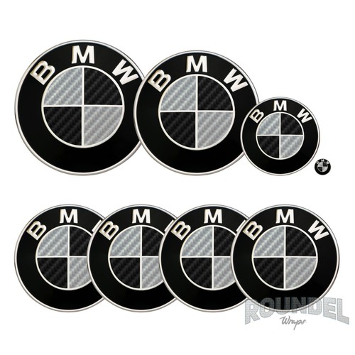 Per bmw badge fibra - bmw, di