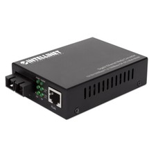 Media Converter Transceiver Intellinet Gigabit Ethernet Fibra SC Multimodale