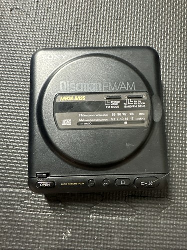 Sony discman megabass - discman,