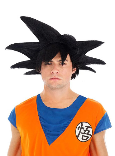 Parrucca son goku nera la - son-goku,