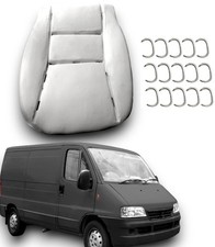Cuscino Per Sedile Schiuma Per Fiat Ducato 2006 - 2014 Con Clip