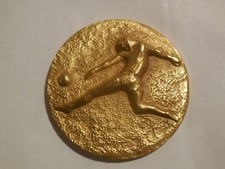 medaglia oro costruzione stadio Olimpico Roma Mondiali 1990 inc. Sassu