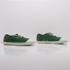 Lacoste Vintage Usate Basse Numero EU 43  in Tela Verde (Cod.CS1228) Uomo