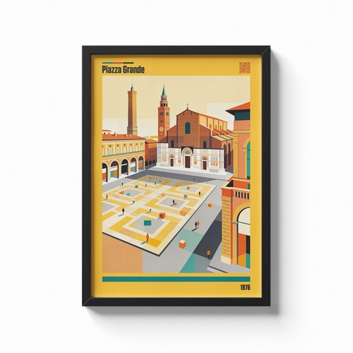 Poster lucio dalla piazza - poster,