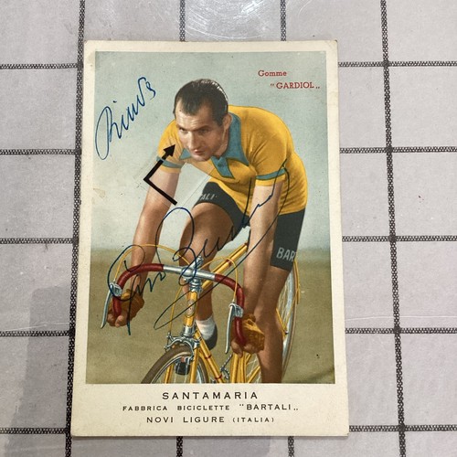 Bartali autografo novi - bartali, ,autografo,