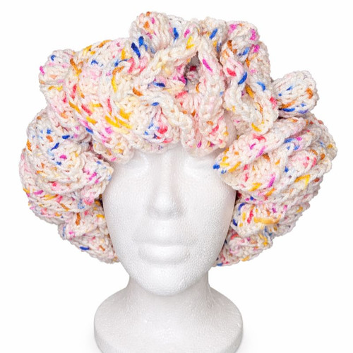 Cappello all uncinetto - all'uncinetto, con
