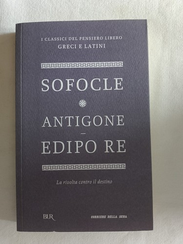Sofocle antigone edipo - sofocle, re