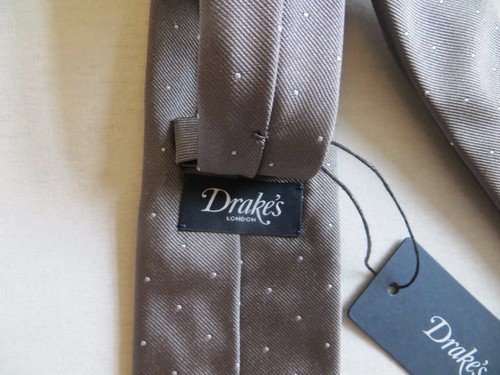 Cravatta drake grigia - drake's,