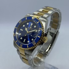 Blue Gold Sub Seiko NH35 Mod -
