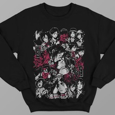 Felpa nera Anime Attack On