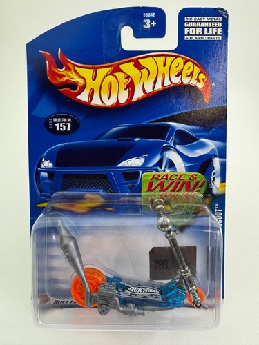 Hot wheels blue scoot - hot,