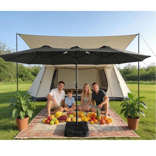 Ombrellone giardino 6m - ombrellone,