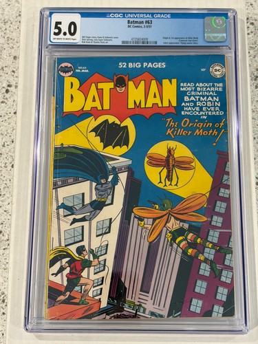 Batman cgc ow - ow-wt, dc