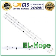 KIT 3 BARRE STRIP LED TV SAMSUNG D4GE-320DC0-R2 2014SVS32HD UE32H4000 UE32H4500
