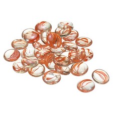 Decorative marble glass plate