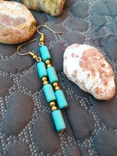 ORECCHINI TURCHESE NATURALE