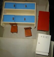 MOBILI BAMBOLE IN SCATOLA ROSSANA CUCINA 1 ANNI '50 VINTAGE DOLL TOY MINIATURE