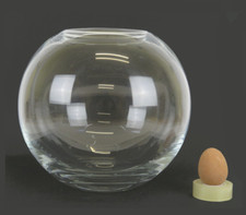 VASO A SFERA DI CRISTALLO