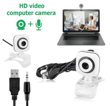 CAMERA PC MINI WEBCAM USB CON MICROFONO IDEALE PER VIDEOCHAT VIDEOLEZIONI ECC 