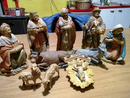 Lotto statue presepe grandi - 10,