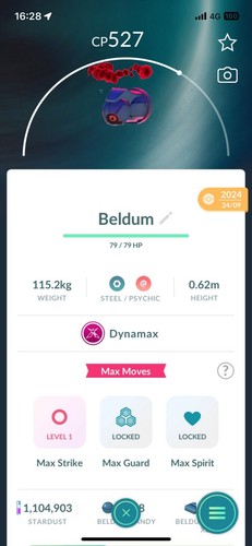 Dynamax beldum scambio - |, in