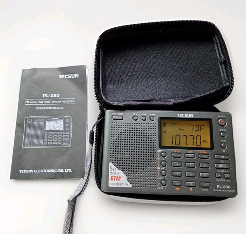 Tecsun 380 radio sw - pl-380, am/fm/sw