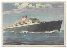 NAVI (325) - M/N VULCANIA e M/N SATURNIA Italia Società Nav. Genova - FG/Vg 1957