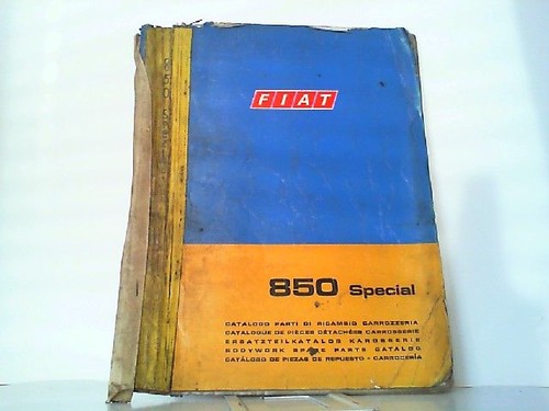 850 special ersatzteilkatalog - 850,