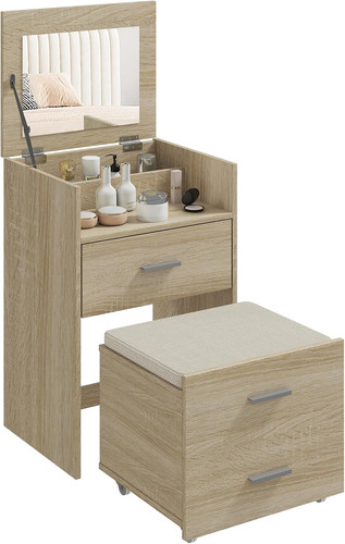 Postazione trucco con specchio - postazione,