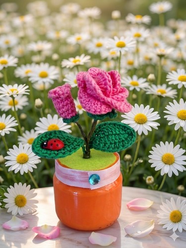 Vasetto rosa - vasetto,