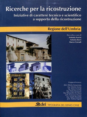 Ricerche per ricostruzione - ricerche, la