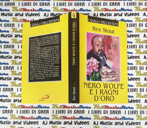 Book libro nero wolfe ragni - book*libro,