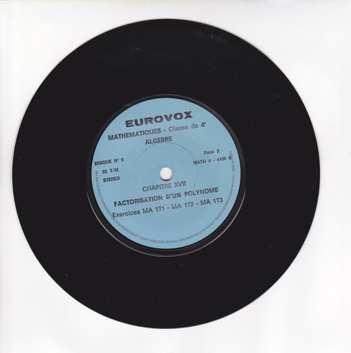 Eurovox vinile giri - 33,