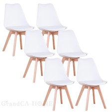 Set di 6 sedie Bianco Tulip