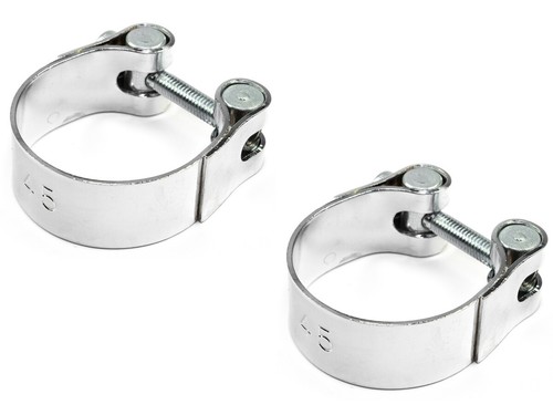 Clampe scarico mm - mm, cromo