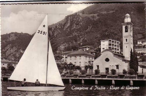 Campione italia viaggiata - campione,