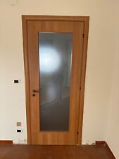 8 Porte interne colore noce 80x213, di cui una 70x213